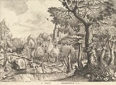 Wooded Region Pieter Bruegel